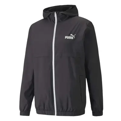 Puma ESS SOLID WINDBREAKER Férfi kabát, fekete, méret