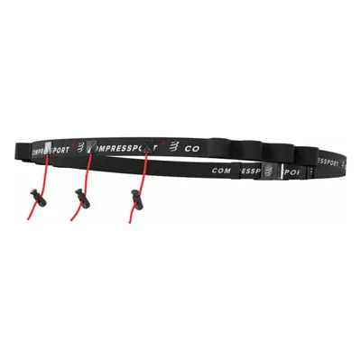 Compressport RACE BELT Futóöv, fekete, méret