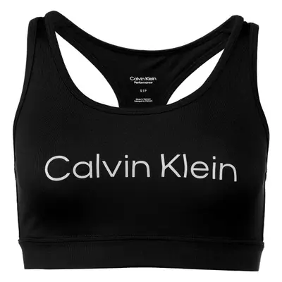 Calvin Klein MEDIUM SUPPORT SPORTS BRA Női sportmelltartó, fekete, méret