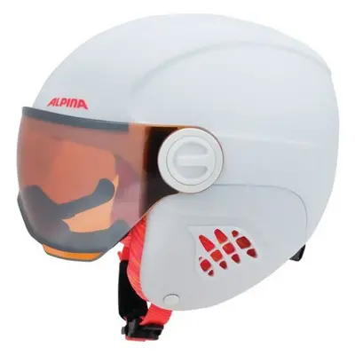 Alpina Sports CARAT LE VISOR HM Junior sísisak, fehér, méret