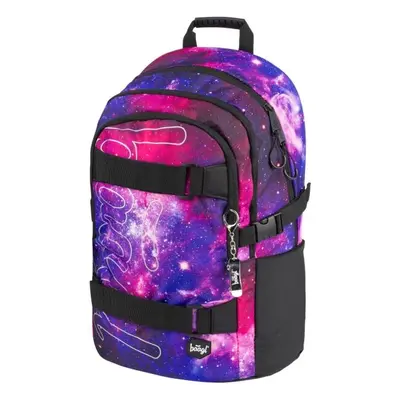 BAAGL SKATE BACKPACK Iskolatáska, lila, méret