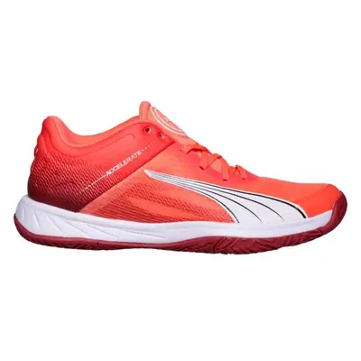 Puma ACCELERATE TURBO Férfi röplabdacipő, piros, méret 48.5