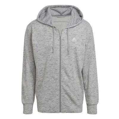 adidas MEL FZ HOODY Férfi pulóver, szürke, méret