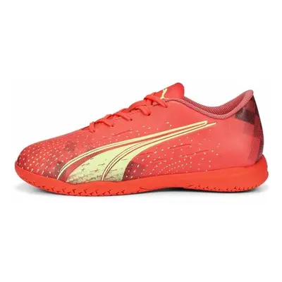 Puma ULTRA PLAY IT JR Gyerek teremcipő, piros, méret 35.5