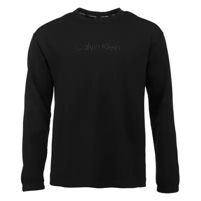 Calvin Klein ESSENTIALS PW PULLOVER Férfi pulóver, fekete, méret