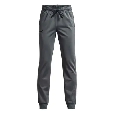 Under Armour BRAWLER 2.0 TAPERED PANTS Fiú melegítőnadrág, szürke, méret