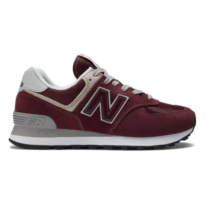 New Balance WL574EVM Női szabadidőcipő, bordó, méret