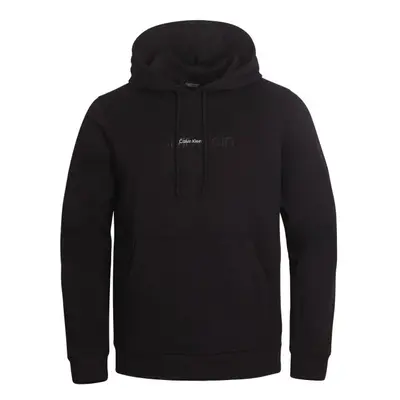 Calvin Klein PULLOVER HOODY Férfi pulóver, fekete, méret