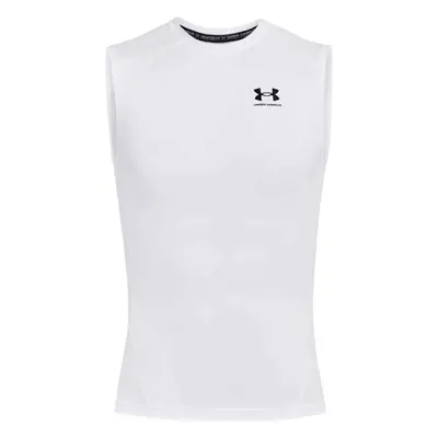 Under Armour HG ARMOUR COMP SL Férfi ujjatlan felső, fehér, méret