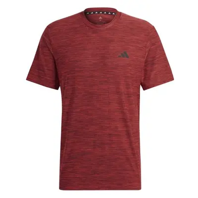 adidas TR-ES STRETCH T Férfi sportos póló, bordó, méret