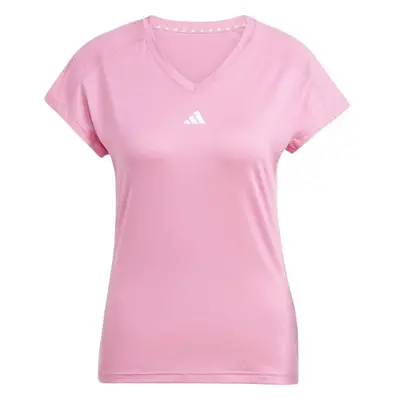 adidas TRAIN ESSENTIALS TEE Női edzőpóló, rózsaszín, méret