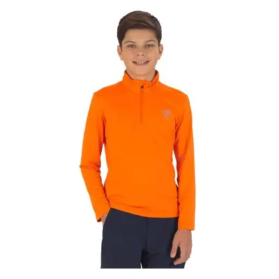 Rossignol BOY 1/2 ZIP WARM STRETCH Junior garbó, narancssárga, méret