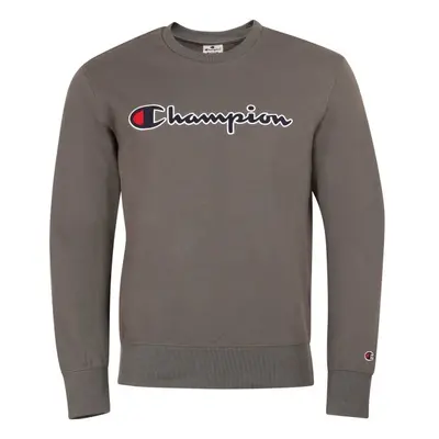 Champion CREWNECK SWEATSHIRT Férfi pulóver, sötétszürke, méret