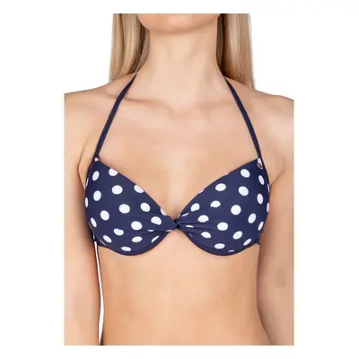 Aress TALISA Push-up bikini felső, sötétkék, méret