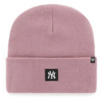 47 MLB NEW YORK YANKEES COMPACT ALT CUFF KNIT Téli sapka, rózsaszín, méret