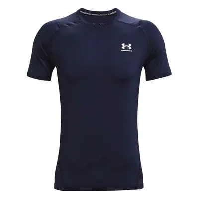 Under Armour HG ARMOUR FITTED SS Férfi rövid ujjú póló, sötétkék, méret