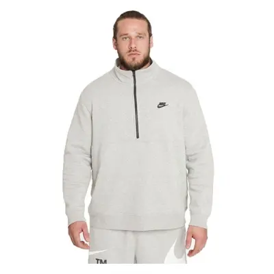 Nike NSW CLUB BB HZ TOP Férfi pulóver, szürke, méret