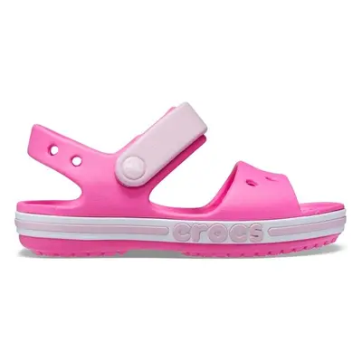 Crocs BAYABAND SANDAL K Gyerek szandál, rózsaszín, méret 34/35