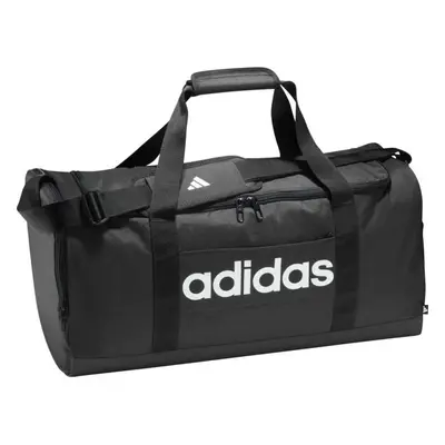 adidas LINEAR DUFFEL Sporttáska, fekete, méret