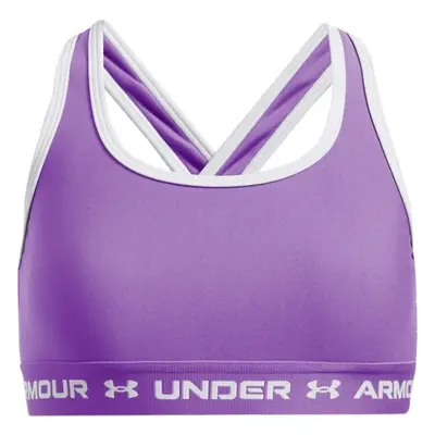 Under Armour G CROSSBACK MID SOLID Lány melltartó, lila, méret