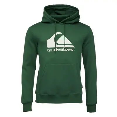 Quiksilver BIG LOGO HOOD Férfi pulóver, zöld, méret