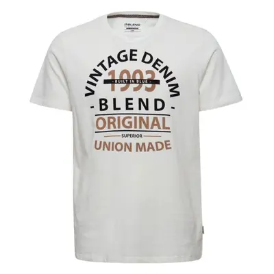 BLEND TEE REGULAR FIT Férfi póló, fehér, méret