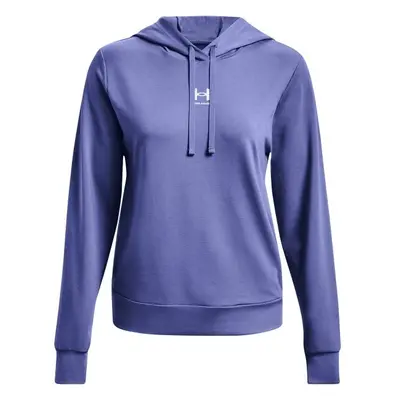 Under Armour RIVAL TERRY HOODIE Női pulóver, lila, méret