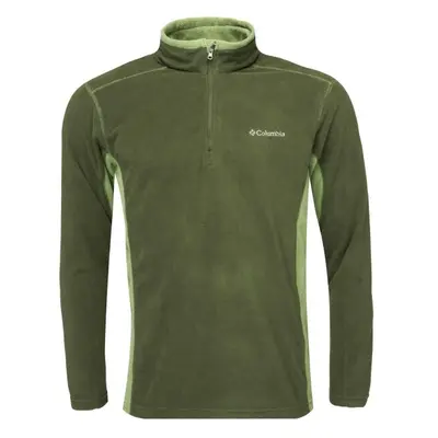 Columbia KLAMATH RANGE II HALF ZIP Férfi outdoor pulóver, sötétzöld, méret