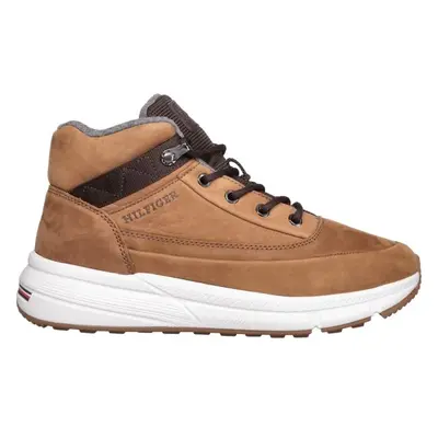 Tommy Hilfiger WARM NUBUCK HYBRID B Férfi téli cipő, barna, méret