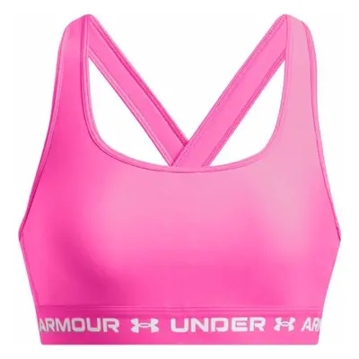 Under Armour CROSSBACK MID BRA Női melltartó, rózsaszín, méret