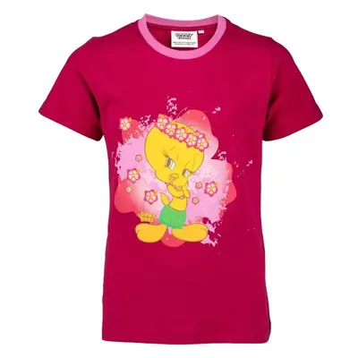 LOONEY TUNES TWEETY HAWAIIAN Gyerek póló, bordó, méret