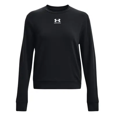 Under Armour RIVAL TERRY CREW Női pulóver, fekete, méret