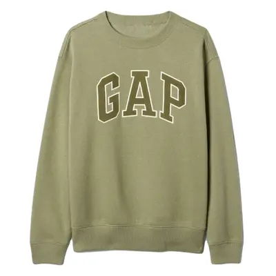 GAP V-GAP HERITAGE CREW Női pulóver, khaki, méret