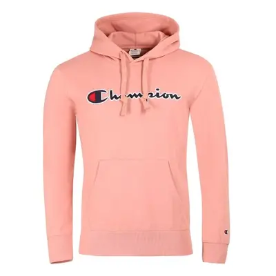 Champion HOODED SWEATSHIRT Férfi pulóver, lazac, méret