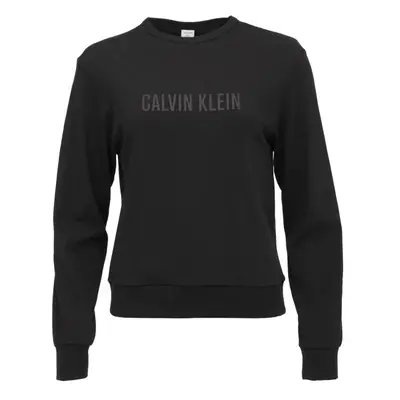 Calvin Klein SWEATSHIRT L/S Női pulóver, fekete, méret