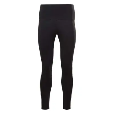 Reebok PIPING PACK HR CTN TIGHT Női legging, fekete, méret