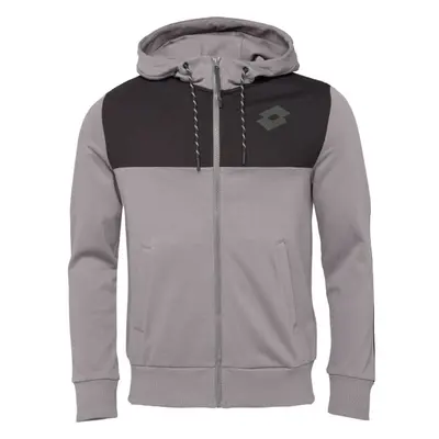 Lotto TRAINING PURE FULL-ZIP HOODIE Férfi pulóver, szürke, méret