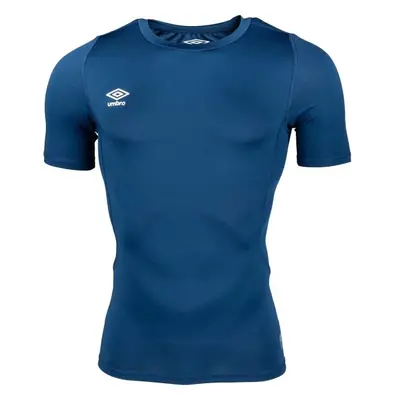 Umbro CORE SS CREW BASELAYER Férfi edzőpóló, sötétkék, méret