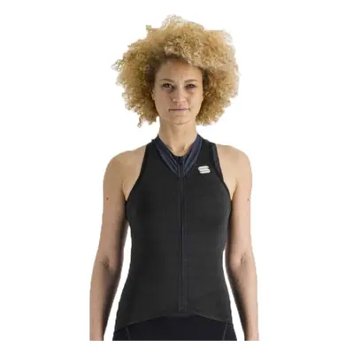 Sportful KELLY W SLEEVELESS JERSEY Női kerékpáros ujjatlan felső, fekete, méret