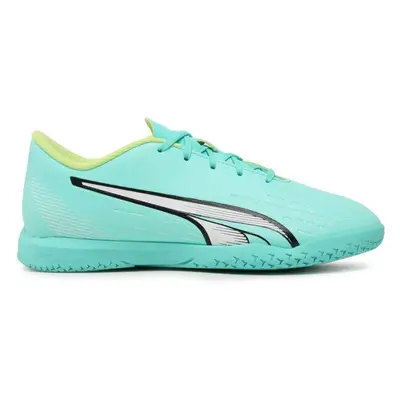 Puma ULTRA PLAY IT JR Gyerek teremcipő, zöld, méret 35.5