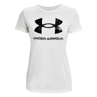 Under Armour LIVE SPORTSTYLE GRAPHIC SS Női póló, fehér, méret