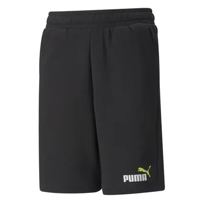 Puma ESS+2 COL SHORTS TR Gyerek rövidnadrág, fekete, méret