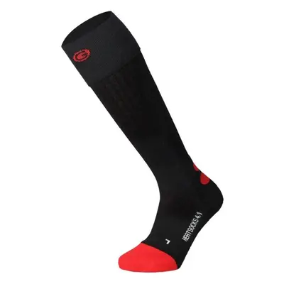 Lenz HEAT SOCK 4.1. TOE CAP Melegítő zokni, fekete, méret