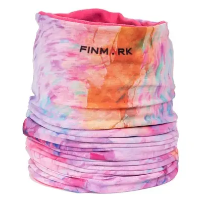 Finmark FSW-241 Női multifunkcionális kendő fleece béléssel, mix, méret