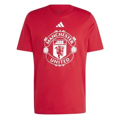 adidas MANCHESTER UNITED FC DNA TEE Férfi póló, piros, méret