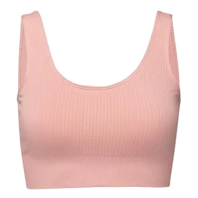 BOODY RIBBED SEAMLESS BRA Női melltartó, rózsaszín, méret