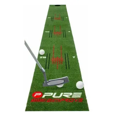 PURE IMPROVE PUTTING MAT x cm Golf gyakorlószőnyeg, zöld, méret