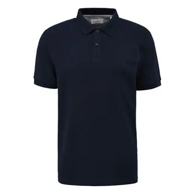 s.Oliver RLBS POLO SHIRT NOOS Férfi galléros póló, sötétkék, méret