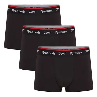 Reebok TRUNK REDGRAVE 3pk Férfi boxeralsó, fekete, méret