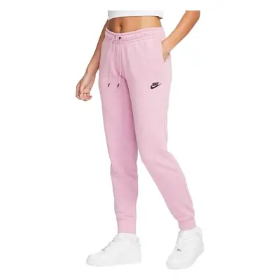 Nike NSW ESSNTL PANT REG FLC MR Női melegítőnadrág, rózsaszín, méret